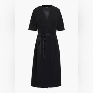 NWT STELLA McCARTNEY Wool Midi Wrap Dress with Tie IT44